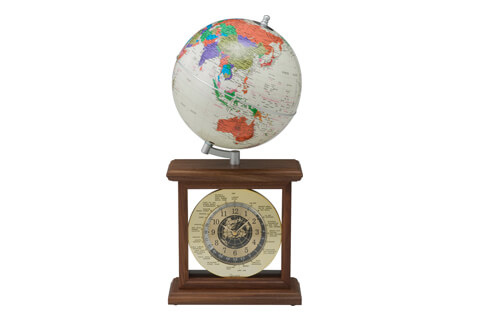20 CM Globe World Clock (3381)