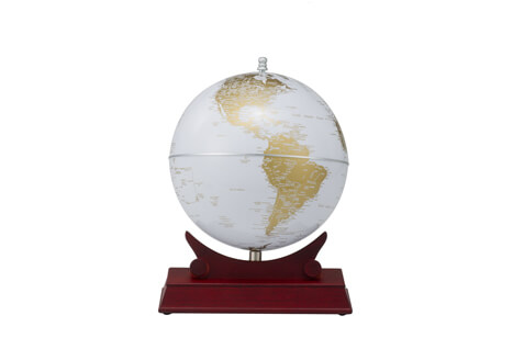 20 CM Desk Globe (3833HDU-WG)