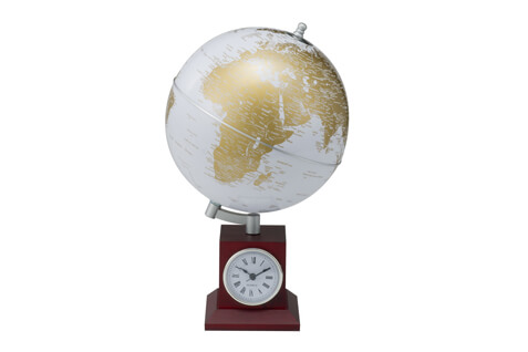 20 CM Globe Clock (3385)