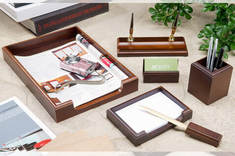 6~7 Piece Desk Sets ECONOMIC 6 PC SET (6159X)