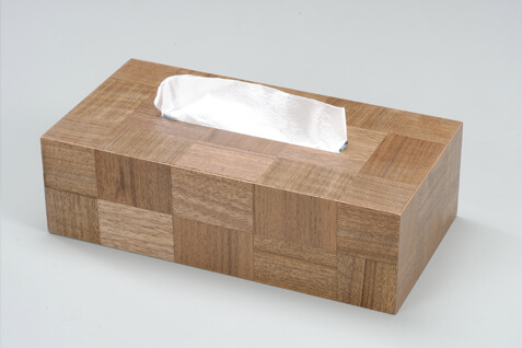 Japanese Style Checkered Tissue Box (3567)