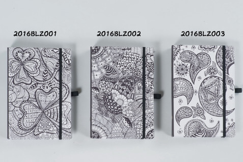 Cuaderno artístico Black Lines Zentangle (2016BLZ)