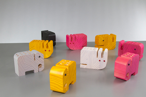 Animal Pencil Cup (4453) colors